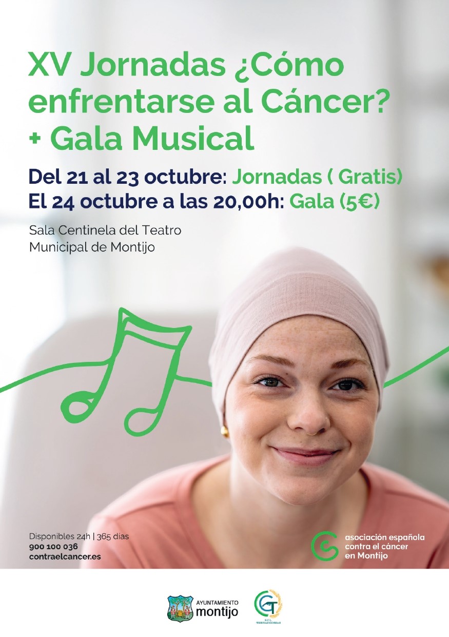 20251021_jornada_montijo Montijo acoge hasta el viernes las XV Jornadas '¿Cómo enfrentarse al cáncer?'