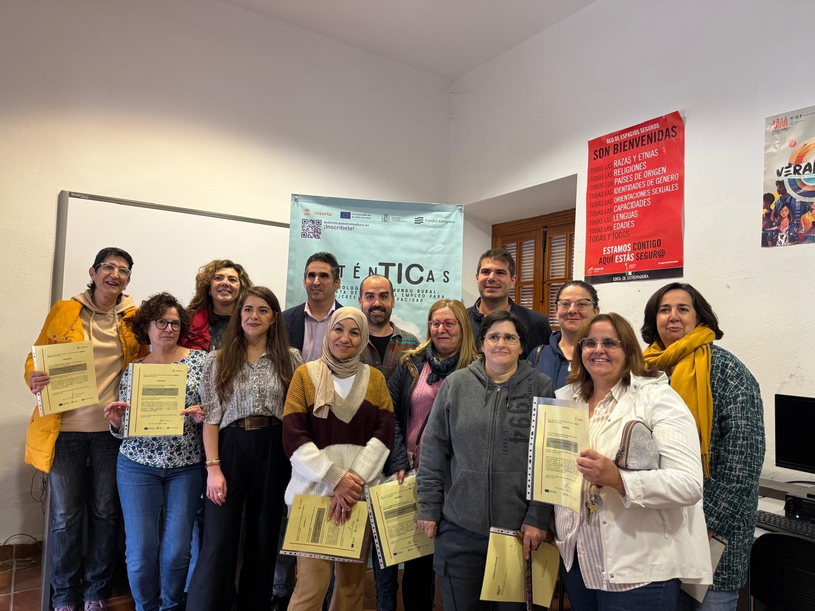 El programa AuténTICas concluye su formación para mujeres con discapacidad en zonas rurales