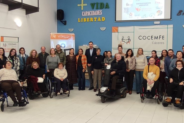 Cocemfe Cáceres clausura el Proyecto de Fortalecimiento Asociativo 2025