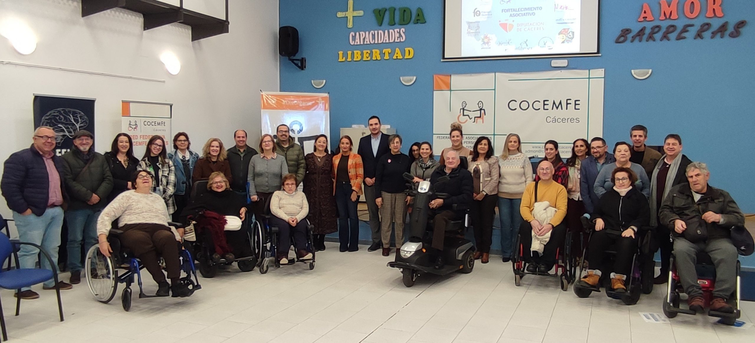 Cocemfe Cáceres clausura el Proyecto de Fortalecimiento Asociativo 2025
