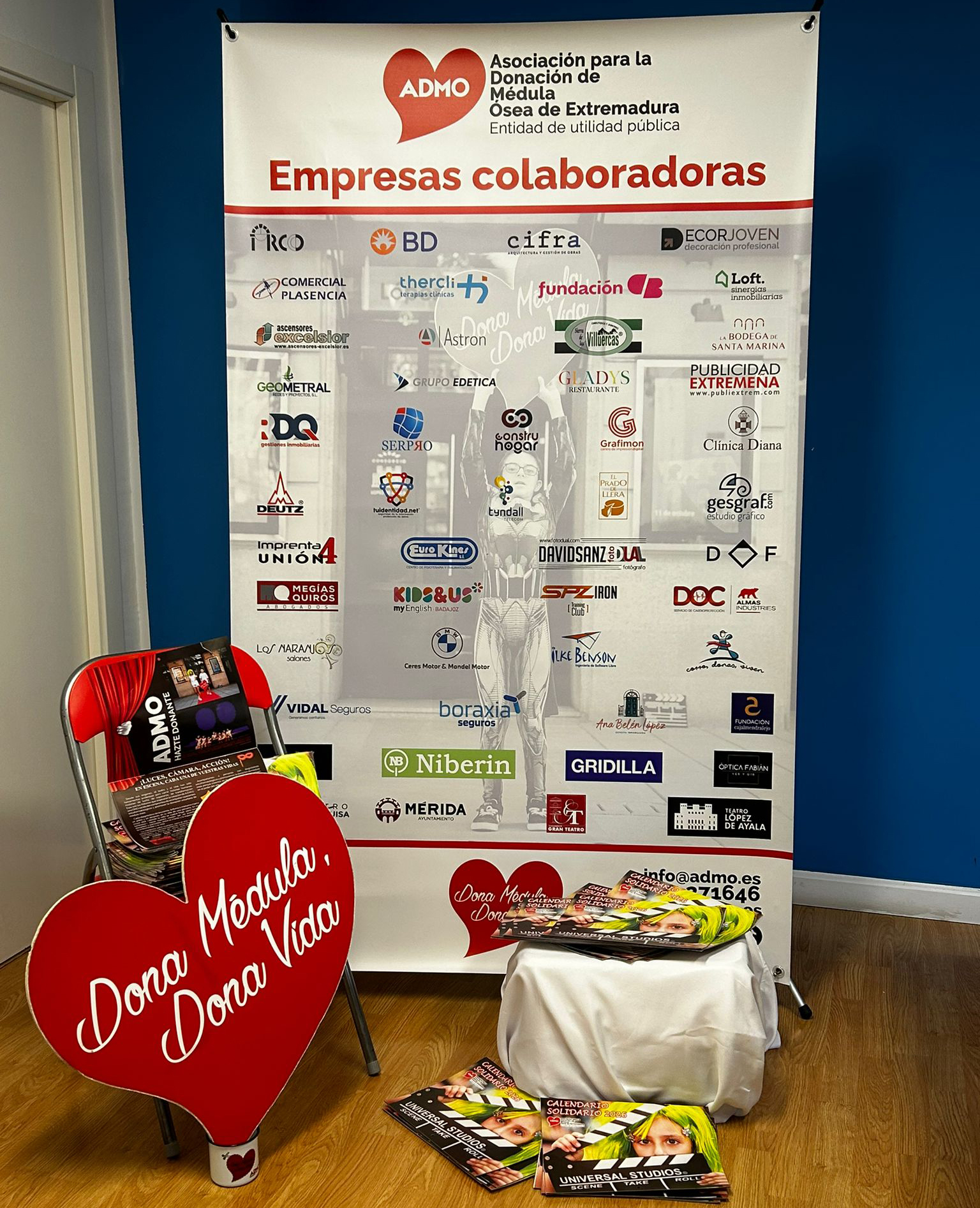 ADMO presenta su calendario protagonizado por un centenar de pacientes oncohematológicos menores de edad