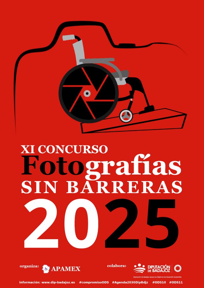 La Diputación de Badajoz y Apamex convocan el XI Concurso de fotografía 'Sin barreras'