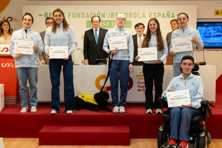 Fundación Iberdrola España ayudará a seis deportistas paralímpicos a compaginar el deporte con la universidad