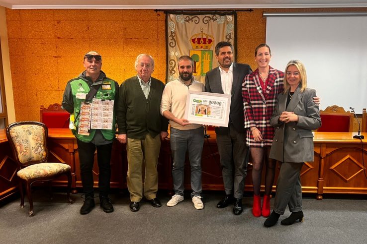 El cupón de la ONCE conmemora el aniversario de la Coronación Canónica de la Virgen de la Consolación del Castillo, patrona de Montánchez