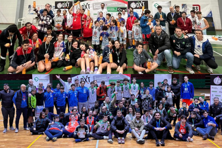 Plasencia culmina una exitosa temporada de baloncesto inclusivo