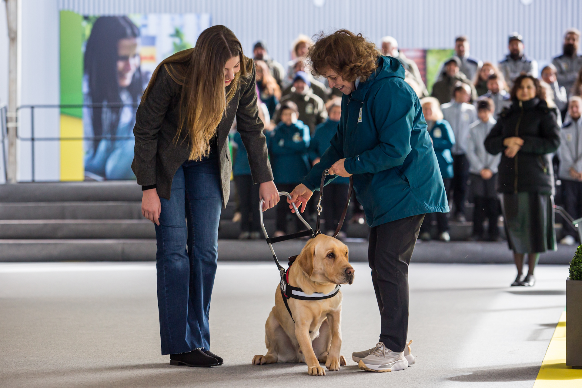 La infanta Sofía inaugura el complejo clínico y asistencial de Fundación ONCE del Perro Guía