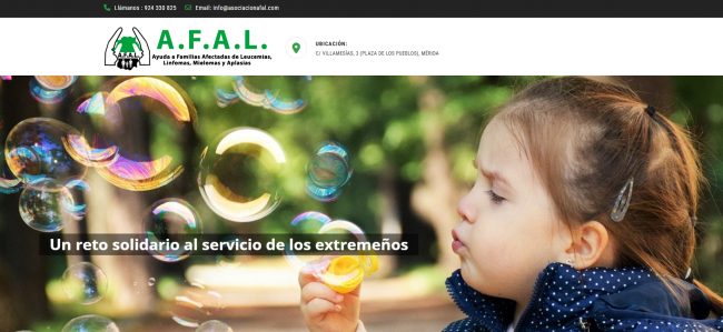 AFAL Extremadura atiende a 4.620 pacientes a través del programa 'Compañía'