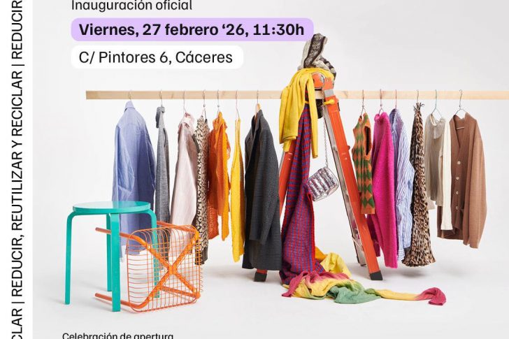 20260224_comercio_caceres La nueva tienda 'Moda re-' impulsará la inserción de personas vulnerables en Cáceres