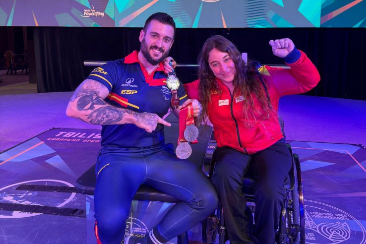 Loida Zabala se proclama subcampeona de Europa de para powerlifting