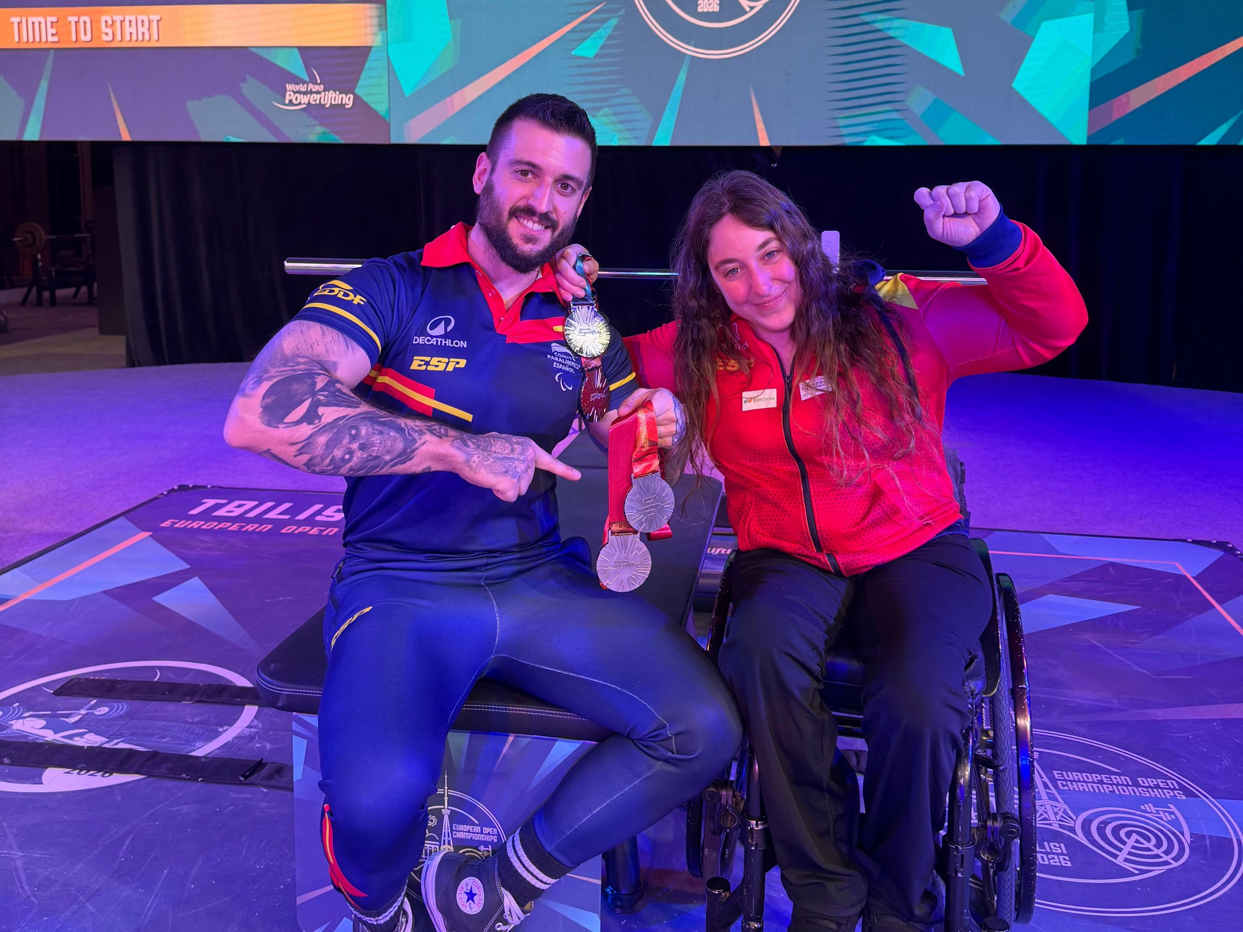 Loida Zabala se proclama subcampeona de Europa de para powerlifting