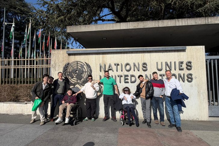 La radio de Aspace Badajoz da voz a la discapacidad en la sede de la ONU en Ginebra