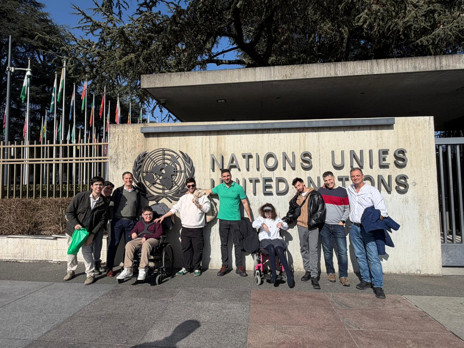 La radio de Aspace Badajoz da voz a la discapacidad en la sede de la ONU en Ginebra