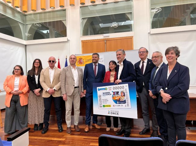 La matemática María Jesús Carro Rossell protagoniza el cupón de la ONCE de la serie ‘Mujeres con Ciencia’