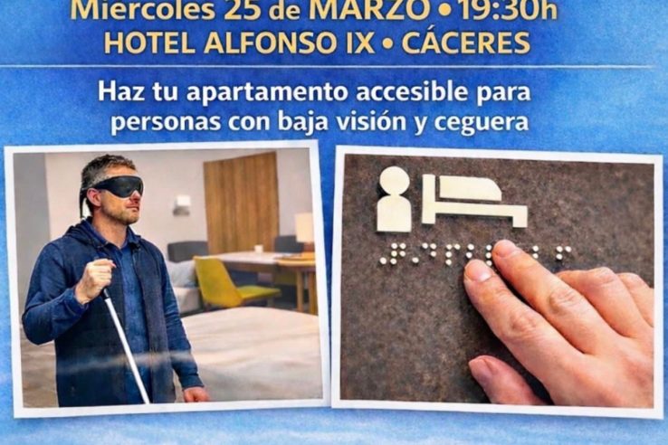 La Asociación de Apartamentos Turísticos de Extremadura impulsa la accesibilidad de los establecimientos hoteleros
