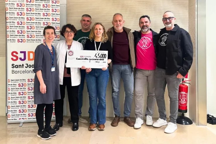 Mi Princesa Rett amplía su colaboración económica con el Hospital Sant Joan de Déu de Barcelona