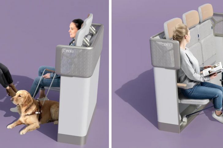 Airbus presenta un nuevo espacio para que las personas con discapacidad viajen en avión en su propia silla de ruedas