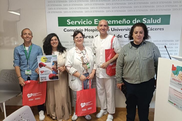 ADMO impulsa un proyecto piloto en enfermería en el Hospital San Pedro de Alcántara de Cáceres