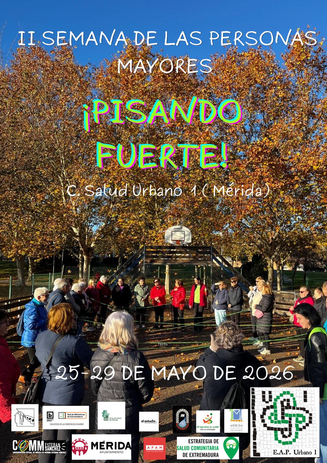 El Centro de Salud Urbano I de Mérida celebra la II Semana de las Personas Mayores