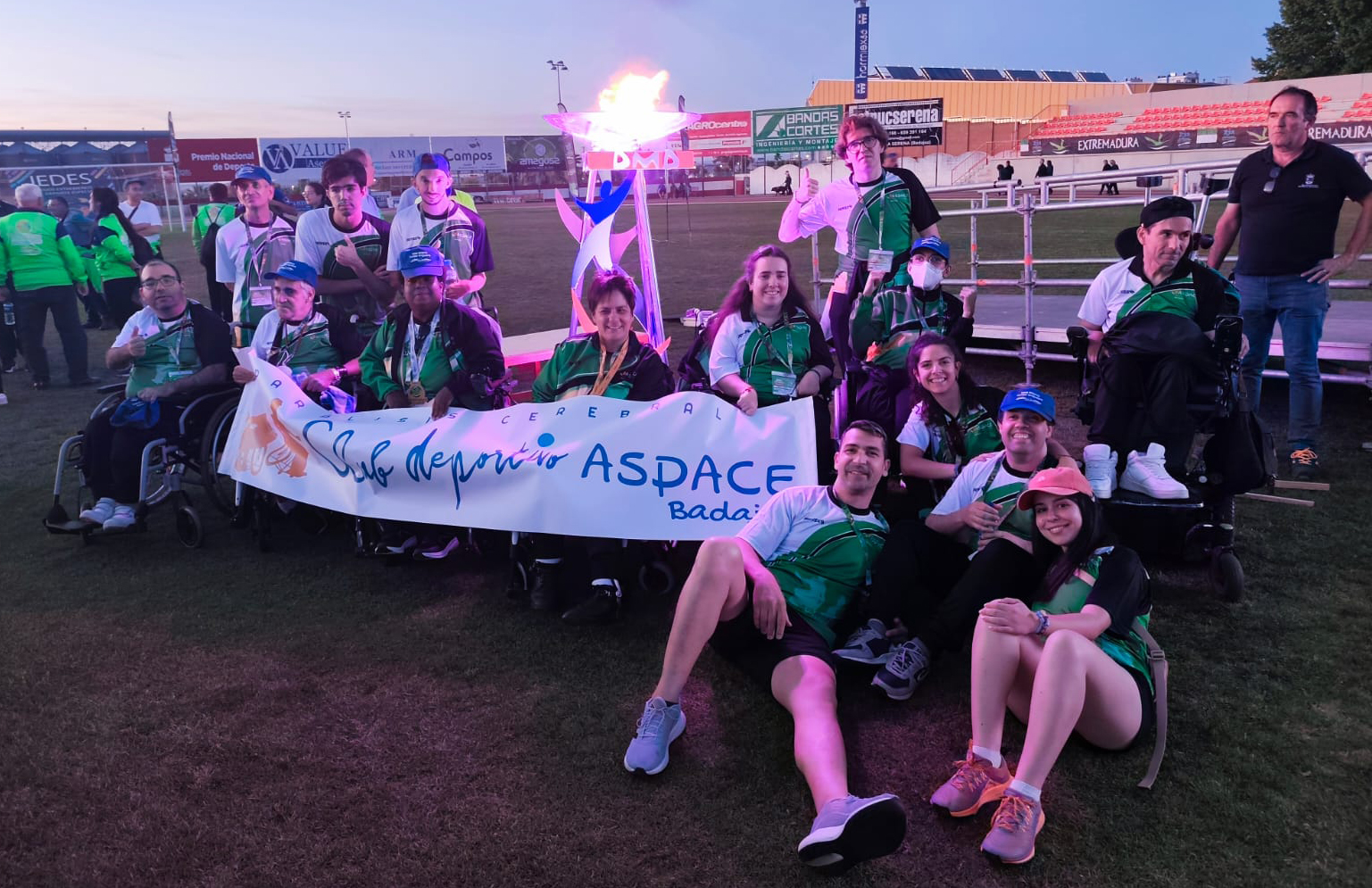 Aspace Badajoz en los Jedes. Mucho más que medallas