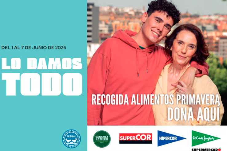 El Corte Inglés participa en la iniciativa 'Recogida Primavera' en favor de los Bancos de Alimentos
