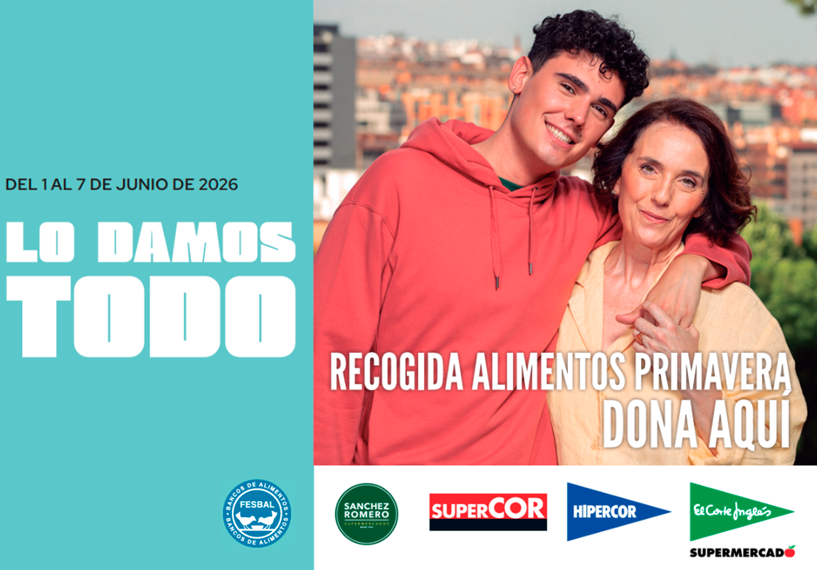 El Corte Inglés participa en la iniciativa 'Recogida Primavera' en favor de los Bancos de Alimentos