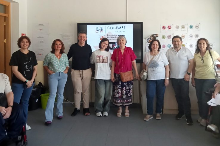 Cocemfe Cáceres impulsa la coordinación entre sus entidades federadas con un Programa de Fortalecimiento Asociativo