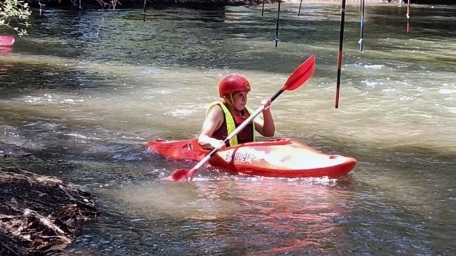 Elena Ayuso participará en la primera prueba de C2 inclusiva femenina del slalom olímpico en aguas bravas