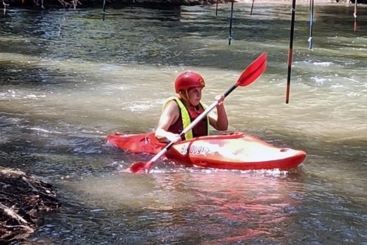Elena Ayuso participará en la primera prueba de C2 inclusiva femenina del slalom olímpico en aguas bravas