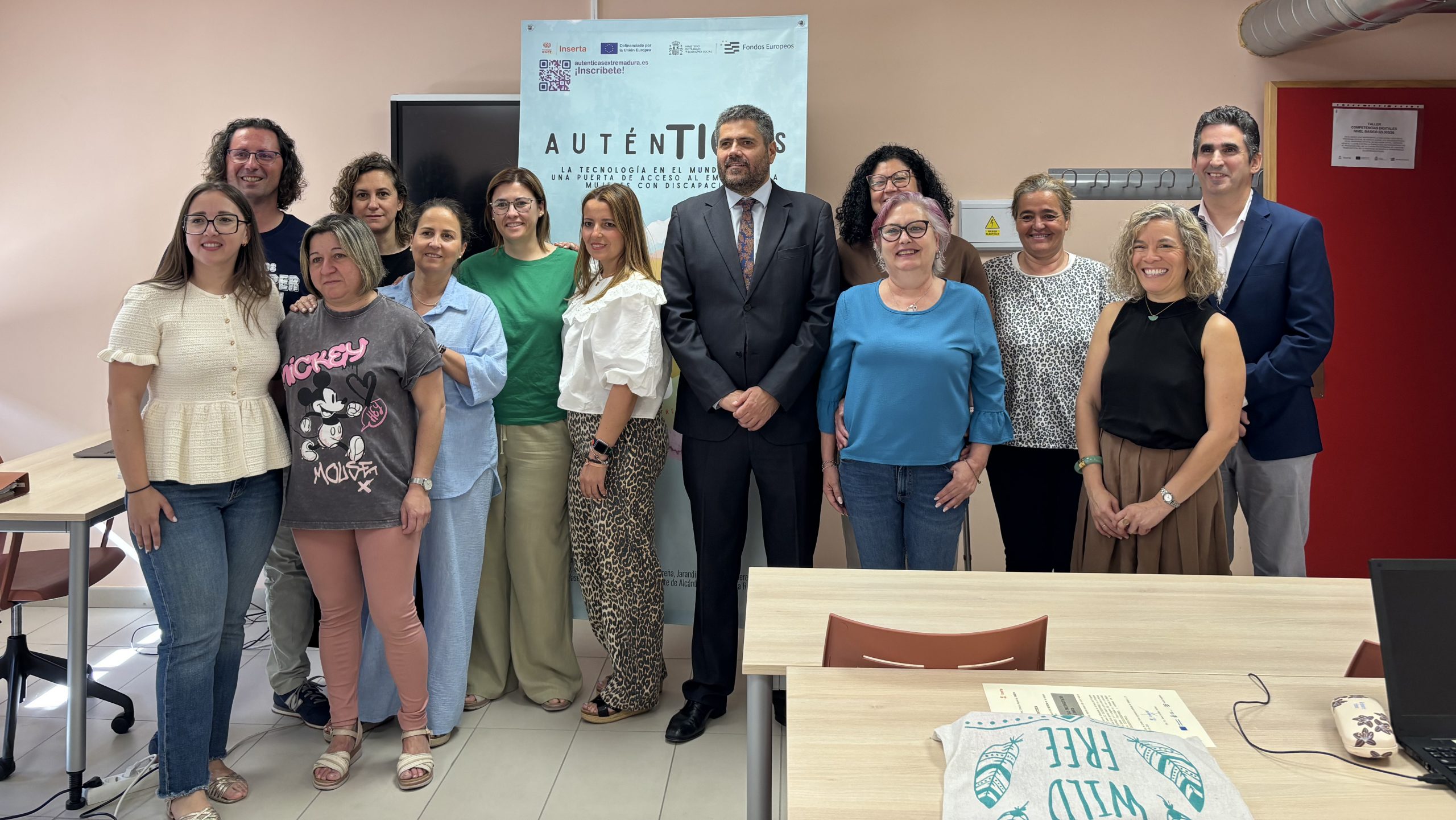 20260615_formacion_inserta 'AuténTICas' concluye en San Vicente de Alcántara su programa de formación digital para mujeres con discapacidad