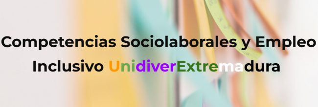 La Universidad de Extremadura y Fundación ONCE ofrece formación para jóvenes con discapacidad intelectual