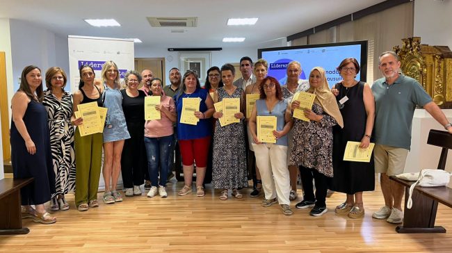 Las participantes de Moraleja del programa de formación de la ONCE 'Liderar-te' cierran una edición marcada por el cambio personal