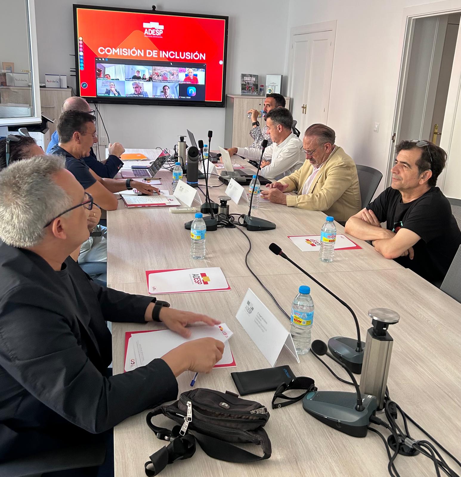 20260718_inclusiondeportiva_adesp La Asociación del Deporte Español reforzará la inclusión de personas con discapacidad en el deporte