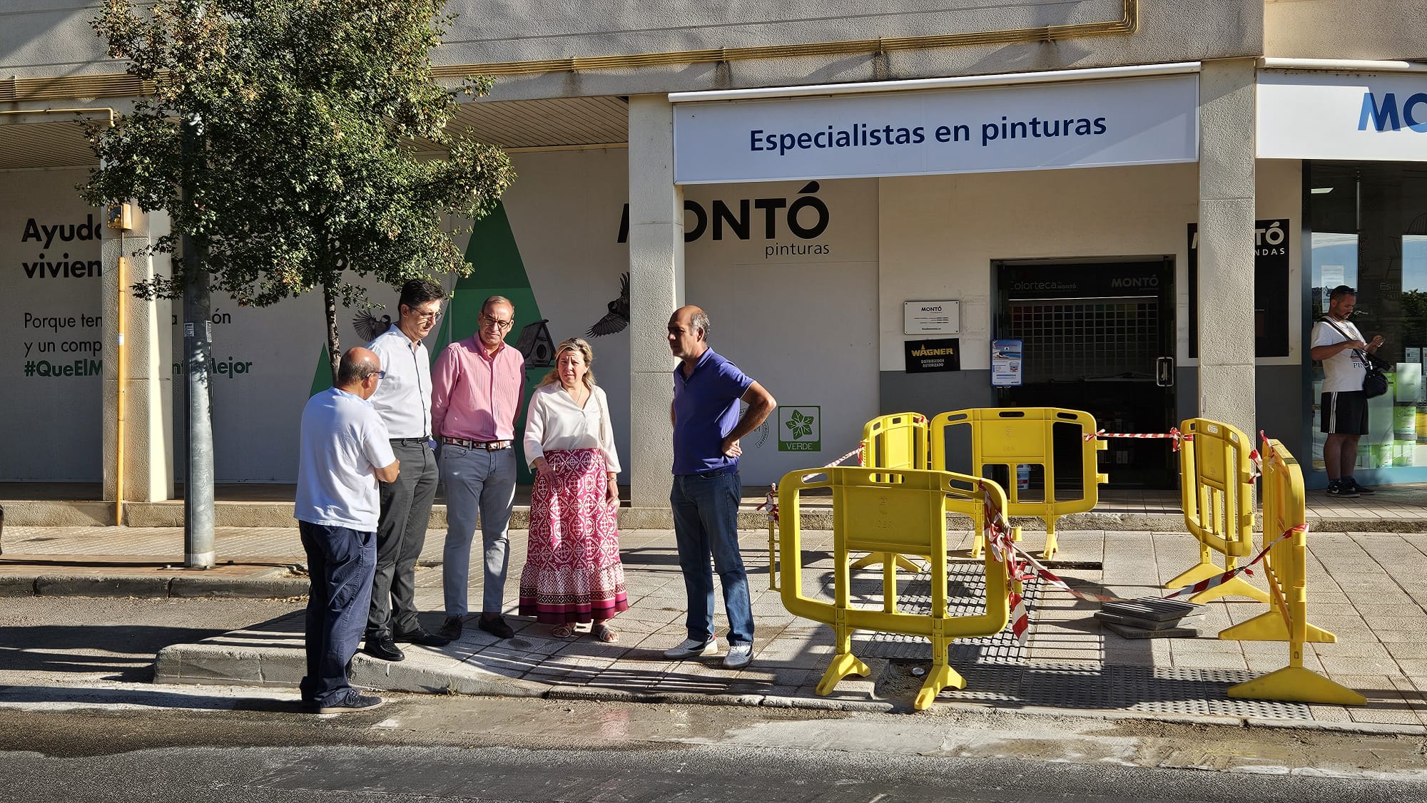 El Ayuntamiento de Cáceres mejora la accesibilidad del barrio de Nuevo Cáceres