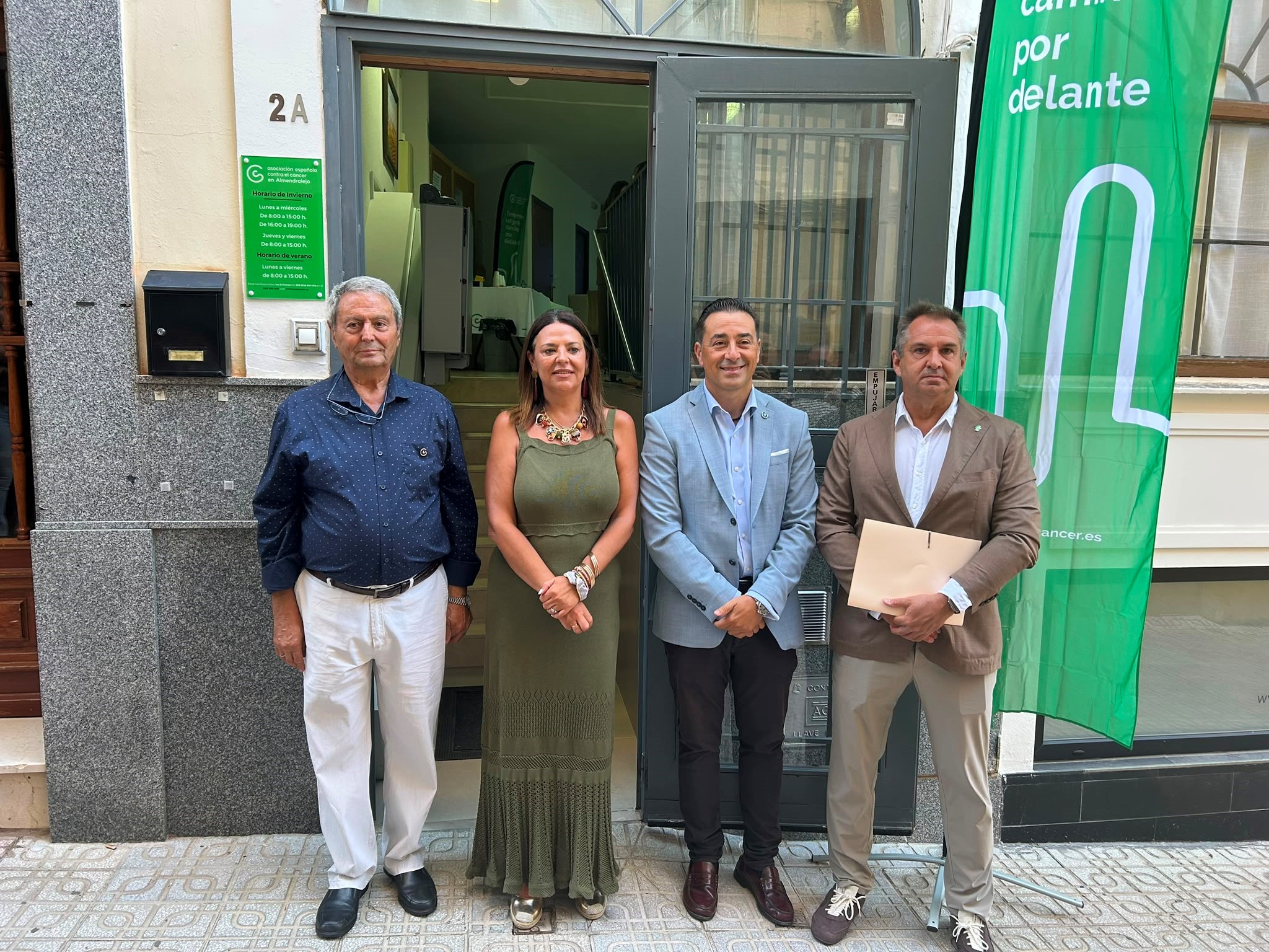 La Asociación Española Contra el Cáncer abre delegación en Almendralejo y amplía la atención en Tierra de Barros