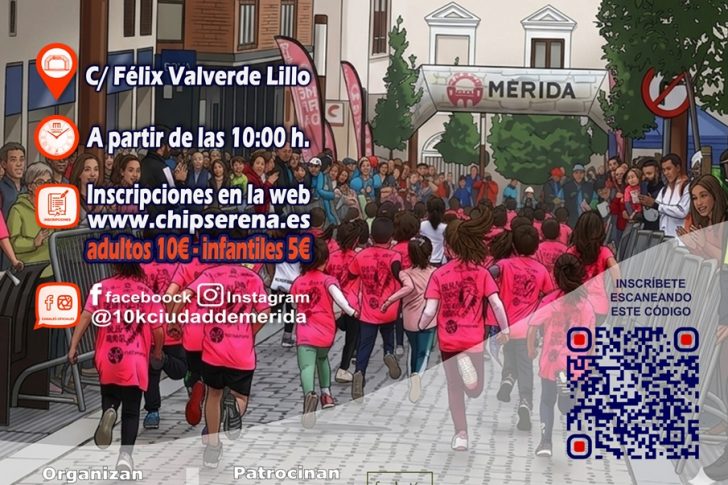 20260819_atletismo_merida La prueba solidaria 10K de KM0 a favor de Feafes Salud Mental abre inscripciones