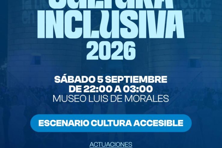 Fundación Primera Fila participa en La Noche en Blanco de Badajoz con el 'Escenario Cultura Accesible'