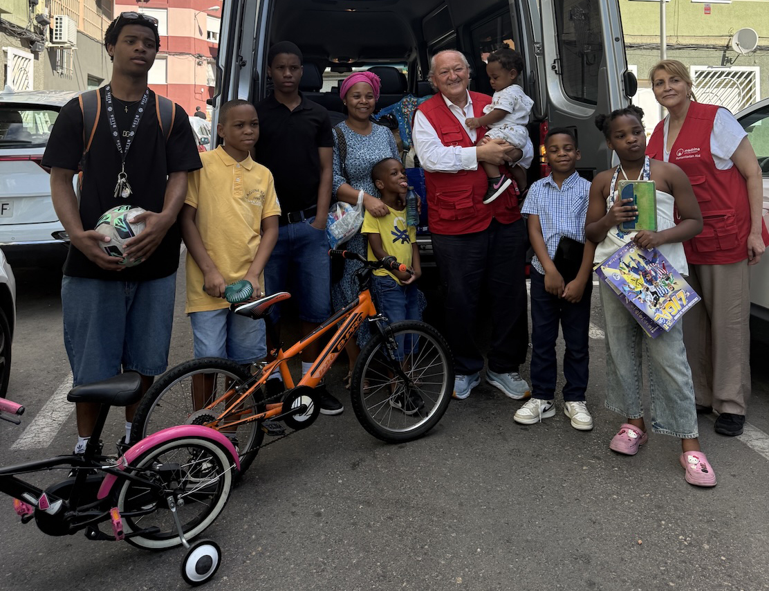 20260914_inmigracion_siruela Fundación Madrina ayuda a una madre con siete hijos a iniciar una nueva vida en Siruela