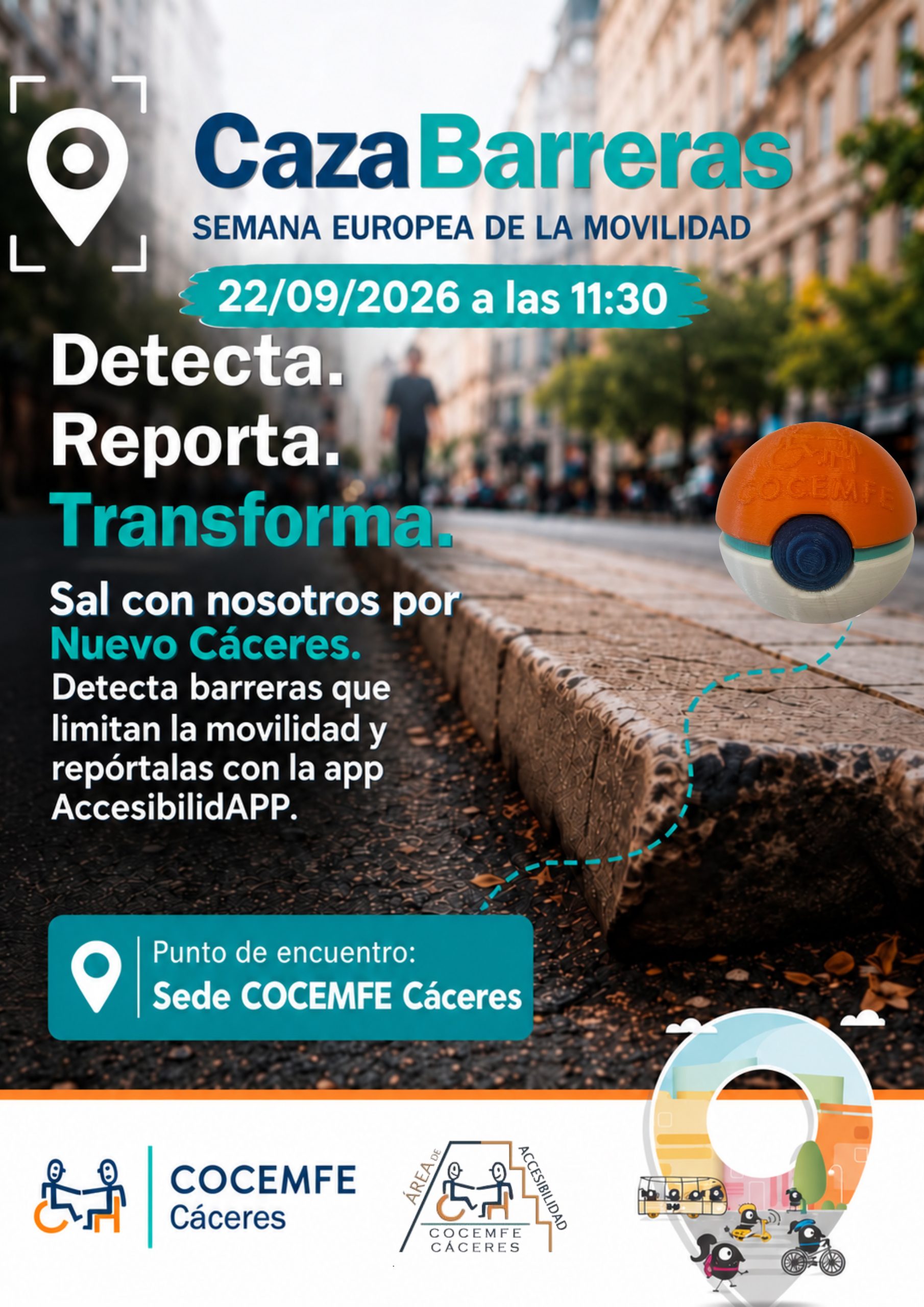 Diseño sin título – 1 Cocemfe Cáceres se implica en la Semana Europea de la Movilidad