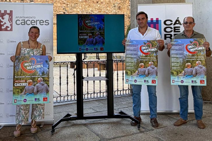 20261003_mayores_caceres Cáceres dedica octubre a las personas mayores con una programación que mezcla cultura, convivencia y reconocimientos institucionales