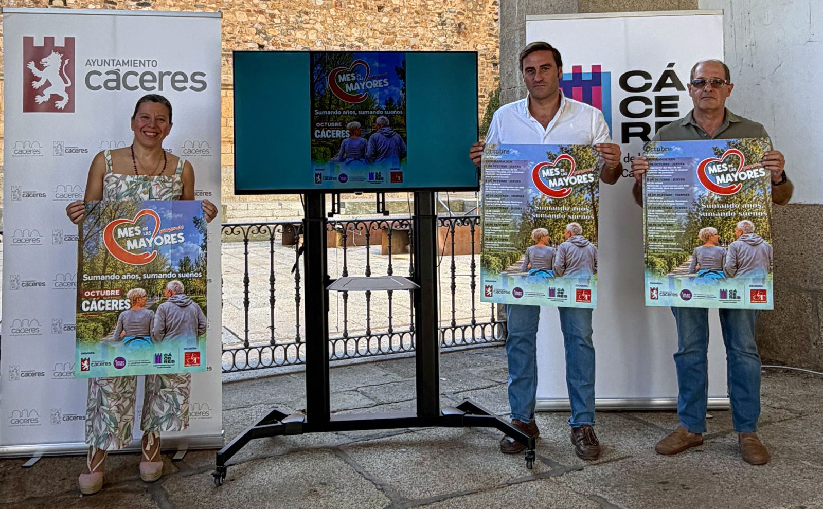 20261003_mayores_caceres Cáceres dedica octubre a las personas mayores con una programación que mezcla cultura, convivencia y reconocimientos institucionales