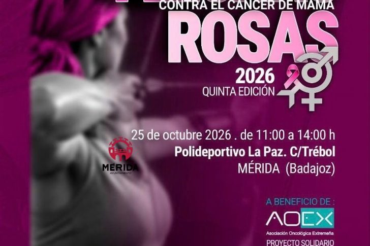 20261019_tiroconarco_merida El tiro con arco extremeño vuelve a lanzar sus 'Flechas rosas' contra el cáncer de mama