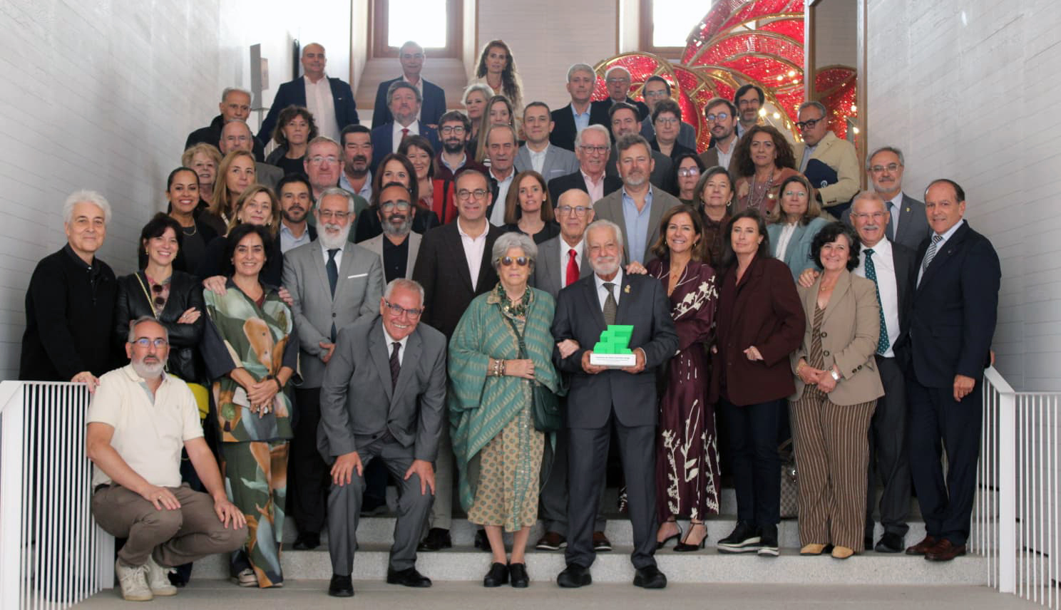 Paco Valverde recibe el Premio de la Asociación de Fundaciones de Extremadura