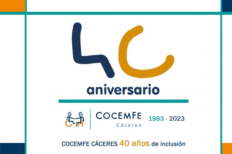 Cocemfe Cáceres celebra 40 años de inclusión