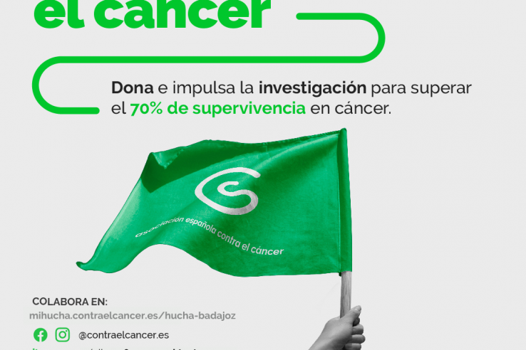La Asociación Española contra el Cáncer en Badajoz celebra su tradicional cuestación
