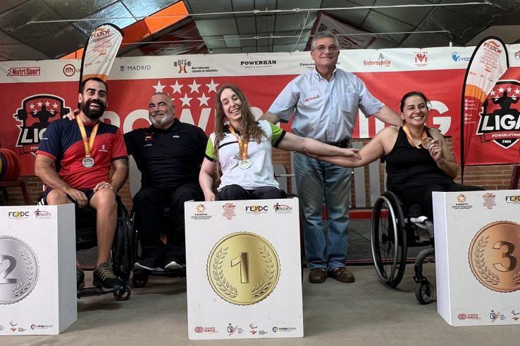 La deportista Lorda Zabala se prepara para el mundial tras su éxito en el Campeonato por CCAA y la 4ª Jornada Nacional Absoluta de Para Powerlifting
