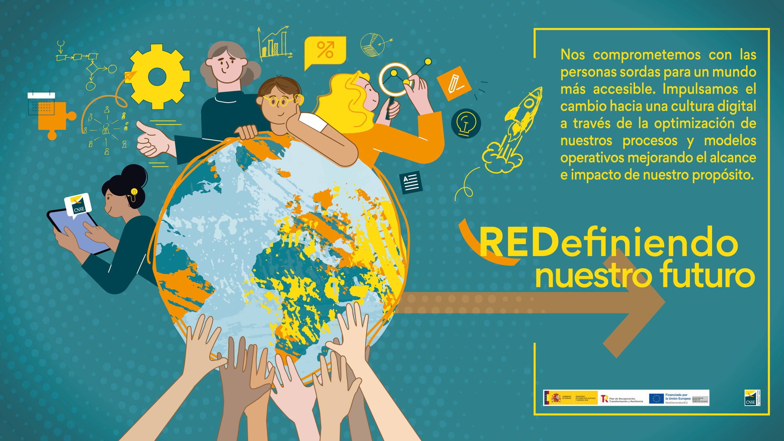 Proyecto HERA El proyecto HERA digitalizará la Confederación Estatal de Personas Sordas