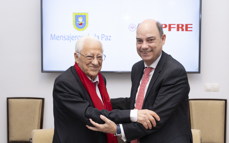 Mapfre y Mensajeros de la Paz Mapfre y Mensajeros de la Paz firman un acuerdo para mejorar la atención a las personas mayores en España