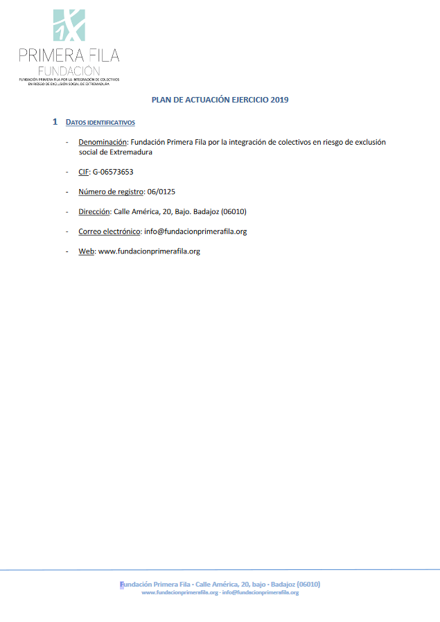 Plan de actuación 2019. formato PDF (nueva ventana)