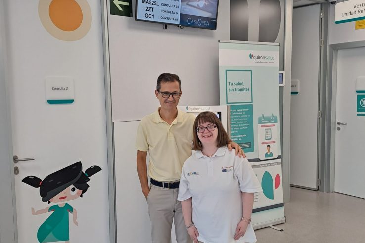 Quirónsalud y Down Don Benito-Villanueva colaboran para mejorar la inserción laboral de personas con discapacidad intelectual