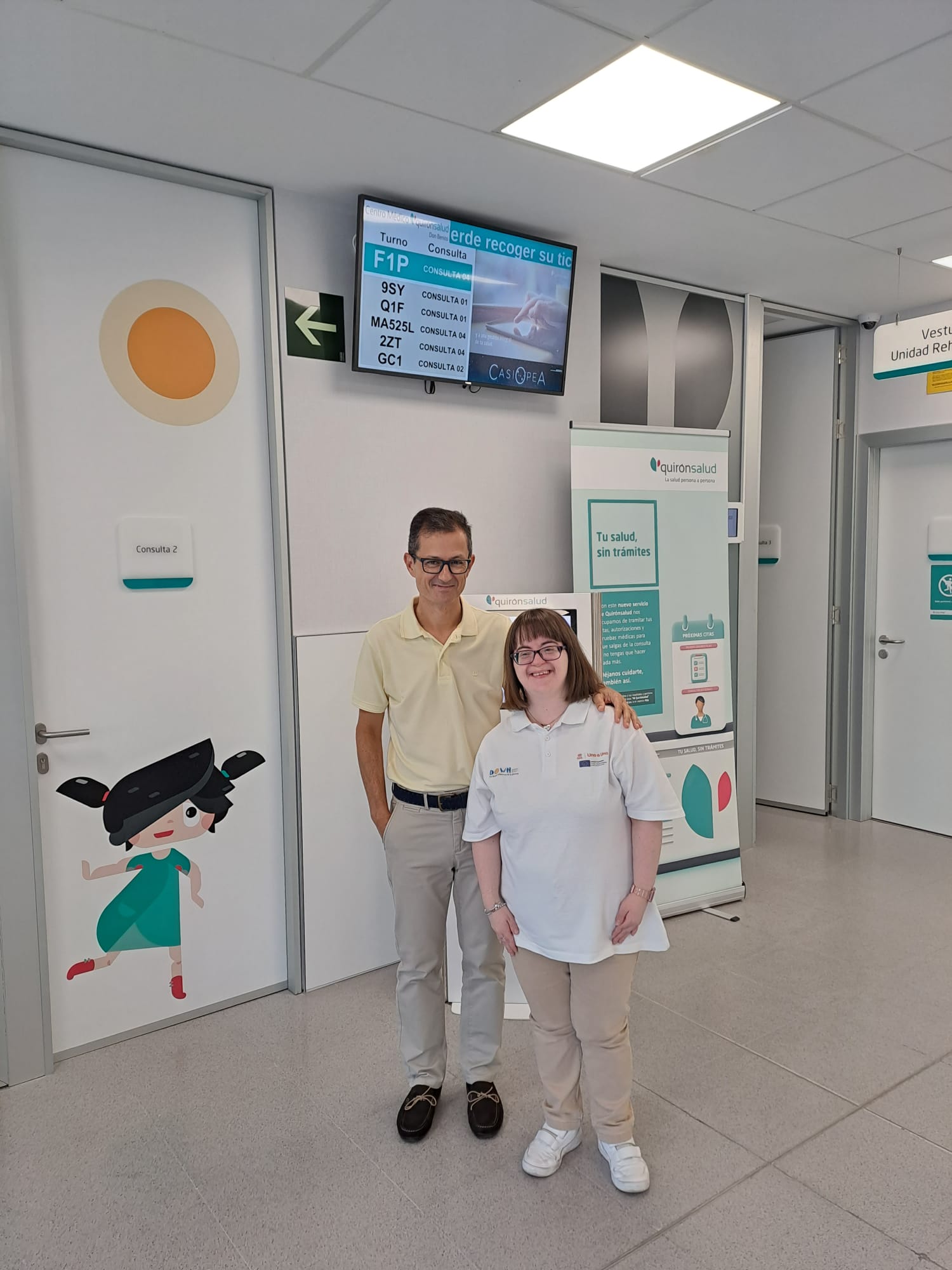 Quirónsalud y Down Don Benito-Villanueva colaboran para mejorar la inserción laboral de personas con discapacidad intelectual